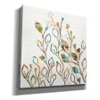 Rainbow Vines with Flowers Spice  by Kathy Ferguson, Canvas Wall Art Fashion