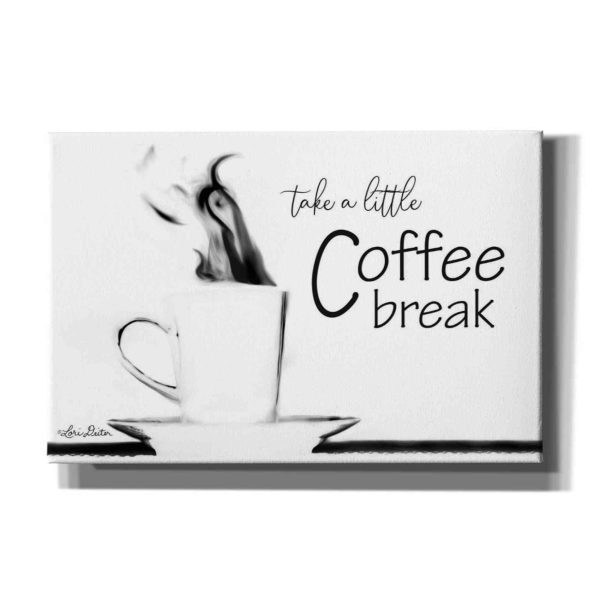 Take a Little Coffee Break II  by Lori Deiter, Canvas Wall Art Online Sale