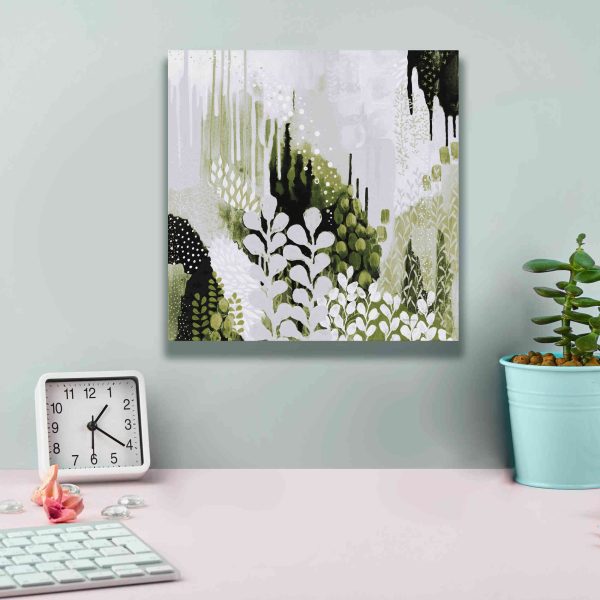 BW Forest II with Green  by Kathy Ferguson, Canvas Wall Art Sale