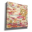 EU Timetable I on White  by Kathy Ferguson, Canvas Wall Art Hot on Sale