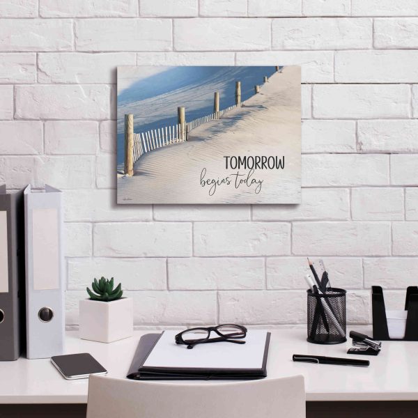 Tomorrow Begins Today  by Lori Deiter, Canvas Wall Art For Cheap