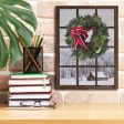 Teton Christmas Window  by Lori Deiter, Canvas Wall Art Online Sale