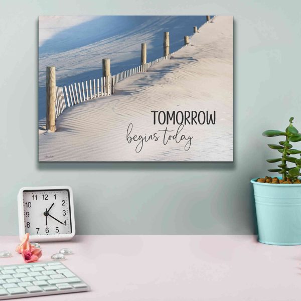 Tomorrow Begins Today  by Lori Deiter, Canvas Wall Art For Cheap