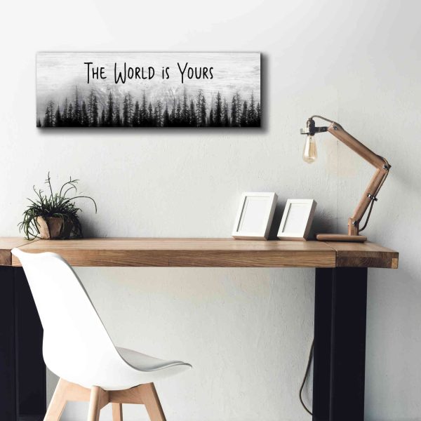 The World is Yours  by Lori Deiter, Canvas Wall Art For Cheap