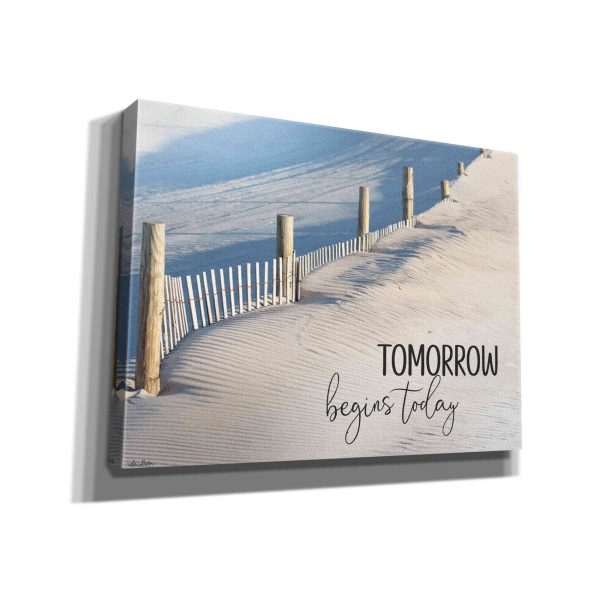 Tomorrow Begins Today  by Lori Deiter, Canvas Wall Art For Cheap