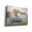 Blue Ford at Barn  by Lori Deiter, Canvas Wall Art on Sale