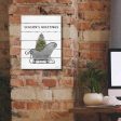 Christmas Sled with Tree  by Lori Deiter, Canvas Wall Art For Cheap