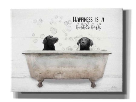 Happiness is a Bubble Bath  by Lori Deiter, Canvas Wall Art Sale