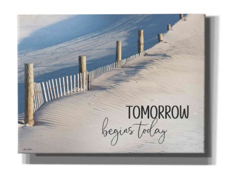 Tomorrow Begins Today  by Lori Deiter, Canvas Wall Art For Cheap