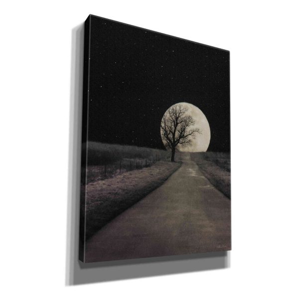 Moonlit Country Road  by Lori Deiter, Canvas Wall Art Online Sale