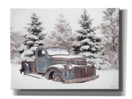 Chevy at the Tree Farm  by Lori Deiter, Canvas Wall Art Fashion