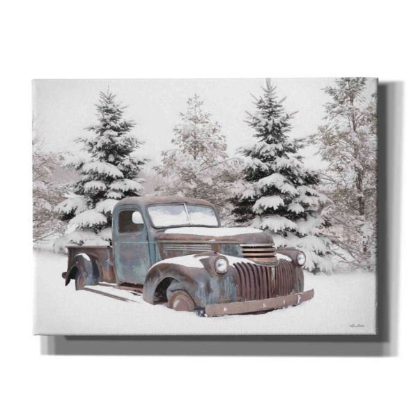 Chevy at the Tree Farm  by Lori Deiter, Canvas Wall Art Fashion