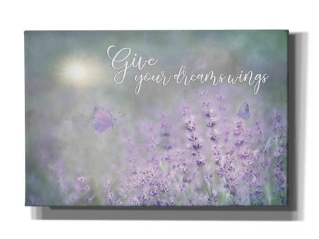 Give Your Dreams Wings  by Lori Deiter, Canvas Wall Art Sale