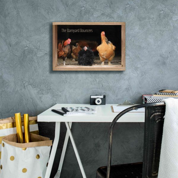 Barnyard Bouncers  by Lori Deiter, Canvas Wall Art For Cheap