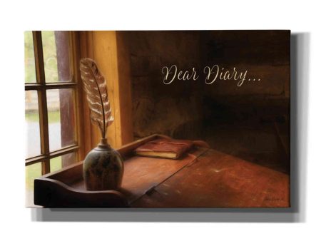 Dear Diary  by Lori Deiter, Canvas Wall Art Discount