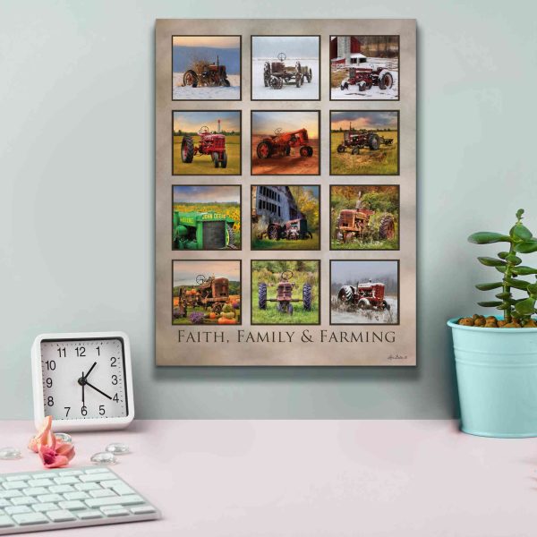 Faith, Family & Farming  by Lori Deiter, Canvas Wall Art Online now