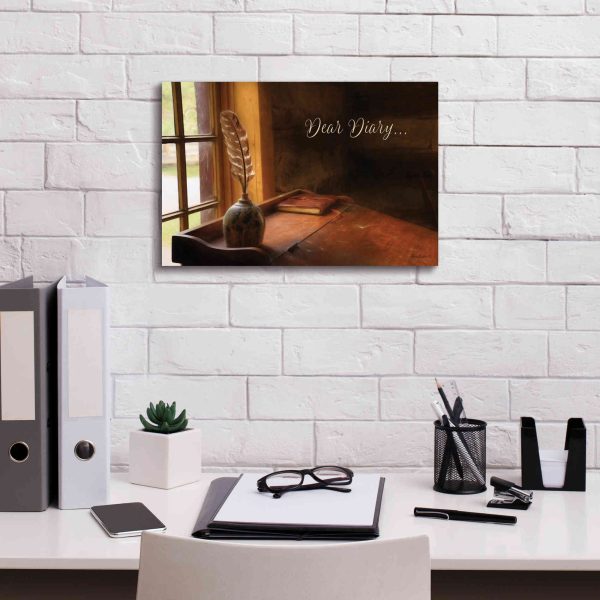 Dear Diary  by Lori Deiter, Canvas Wall Art Discount