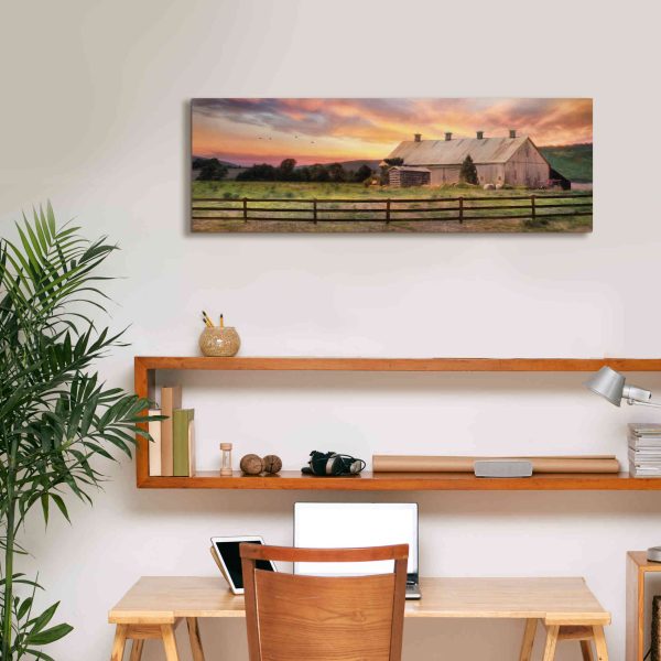 Sunset in the Valley  by Lori Deiter, Canvas Wall Art Hot on Sale