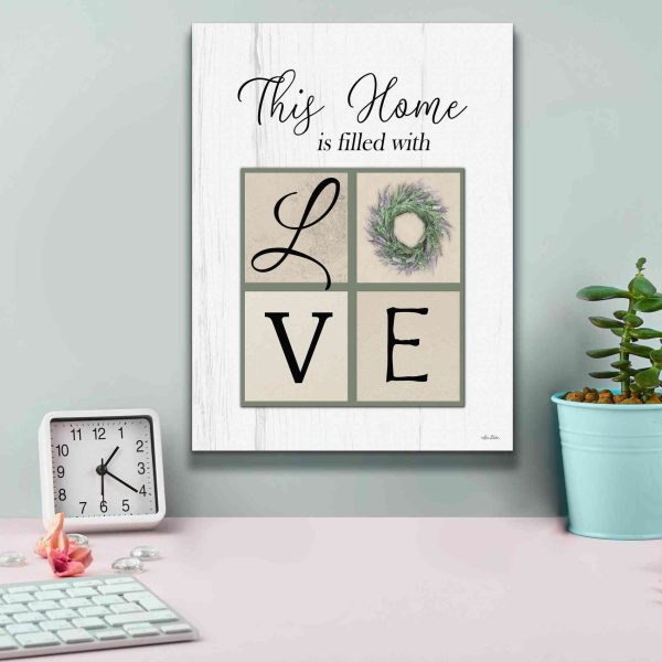 This Home is Filled with Love  by Lori Deiter, Canvas Wall Art Online now