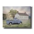 Blue Ford at Barn  by Lori Deiter, Canvas Wall Art on Sale