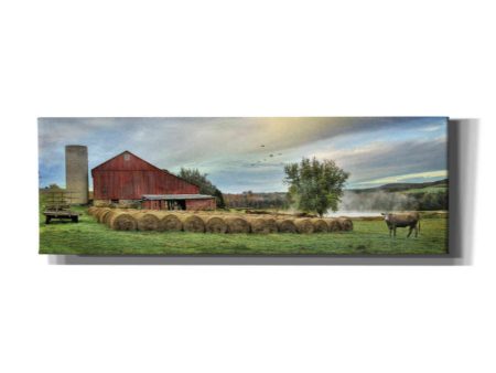 Hay Harvest  by Lori Deiter, Canvas Wall Art Fashion