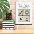 This Home is Filled with Love  by Lori Deiter, Canvas Wall Art Online now