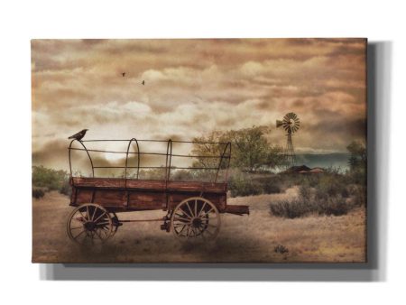 Desert Wagon  by Lori Deiter, Canvas Wall Art Cheap