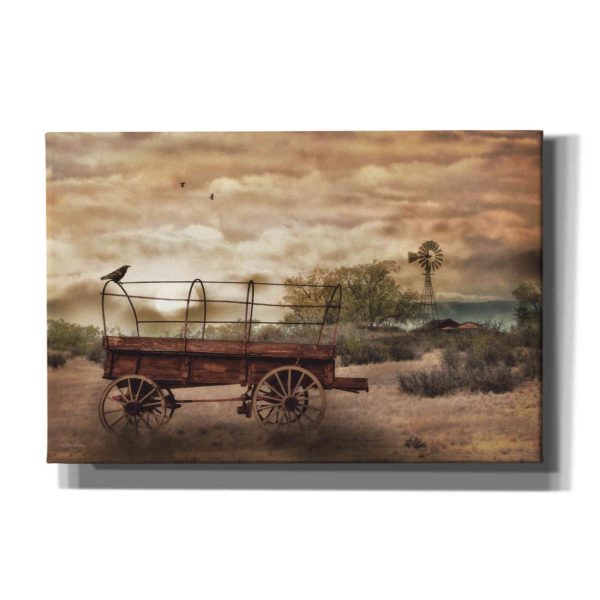 Desert Wagon  by Lori Deiter, Canvas Wall Art Cheap