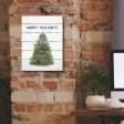 Christmas Tree on Wood  by Lori Deiter, Canvas Wall Art Supply