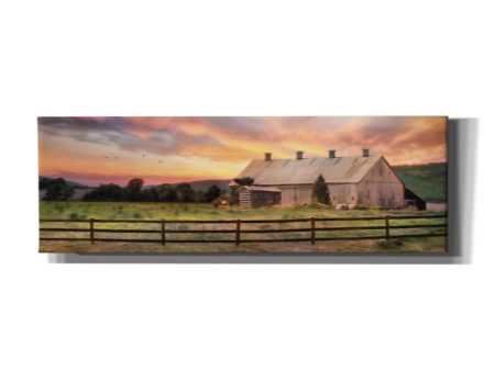 Sunset in the Valley  by Lori Deiter, Canvas Wall Art Hot on Sale