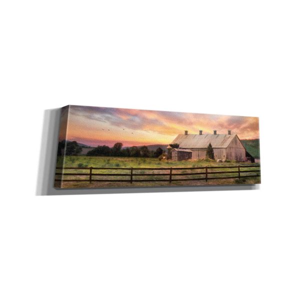 Sunset in the Valley  by Lori Deiter, Canvas Wall Art Hot on Sale