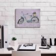 Bicycle in Lavender  by Lori Deiter, Canvas Wall Art Hot on Sale