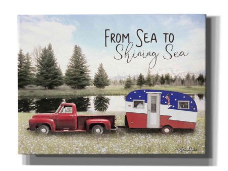 American Camper  by Lori Deiter, Canvas Wall Art Cheap