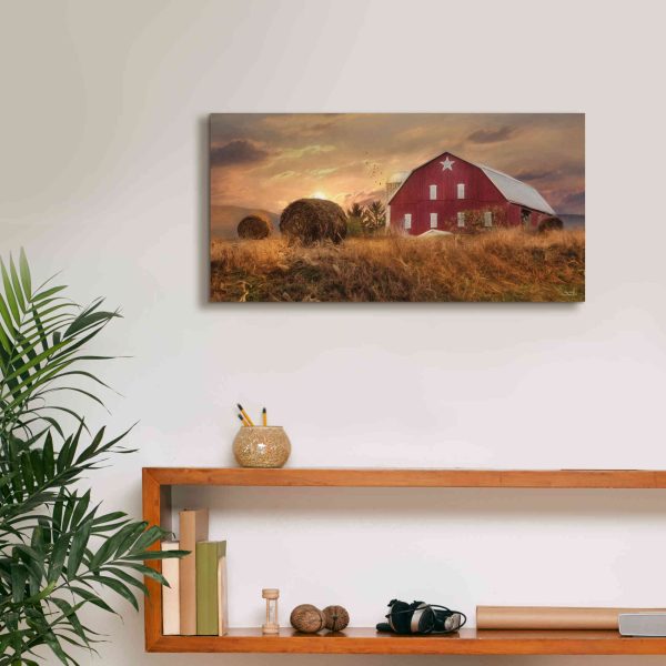 Bedford County Sunset  by Lori Deiter, Canvas Wall Art For Cheap