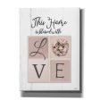 This Home is Bless with Love  by Lori Deiter, Canvas Wall Art For Cheap