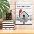 Christmas Birdhouse  by Lori Deiter, Canvas Wall Art Online now