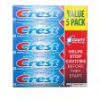 Crest Cavity Protection Toothpaste, 5 pk. Supply