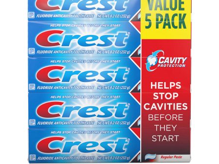 Crest Cavity Protection Toothpaste, 5 pk. Supply