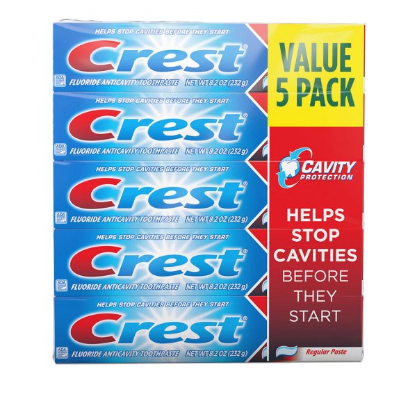 Crest Cavity Protection Toothpaste, 5 pk. Supply