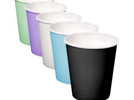 Paper Drinking Cups 5 oz. Black For Sale