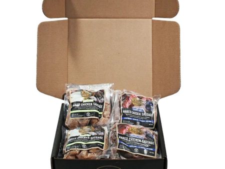 Sweet Chicken Sausage Variety Pack (4 packs of 2 oz. links) on Sale