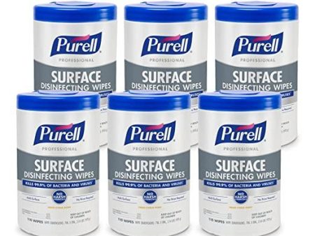 Purell Professional Surface Disinfectant Wipes 110 Count Supply