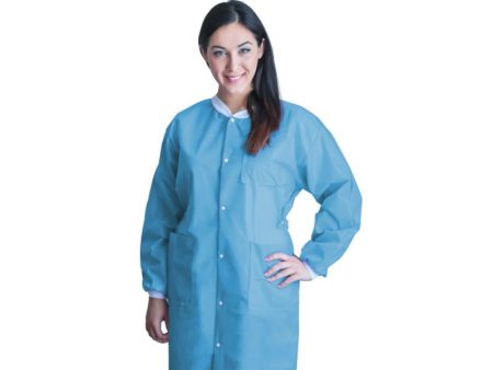 FitMe Lab Coats XL Sky Blue Hot on Sale