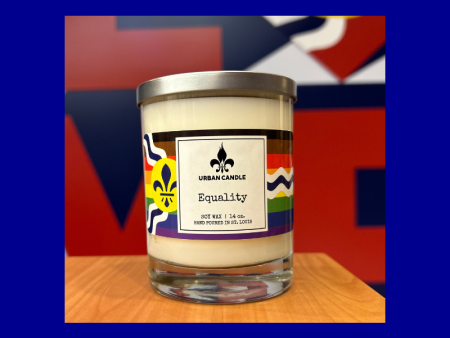 Equality Pride Flag Candle Online Hot Sale