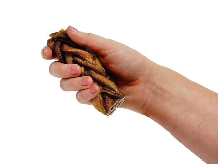 4  MONSTER Braided Bully Sticks For Cheap