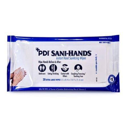 Hand Sanitizing Wipe Sani-Hands Ethyl Alcohol Wipe Soft Pack Online