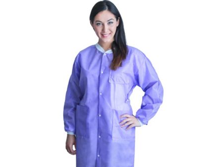 FitMe Lab Coats L Lavender For Sale