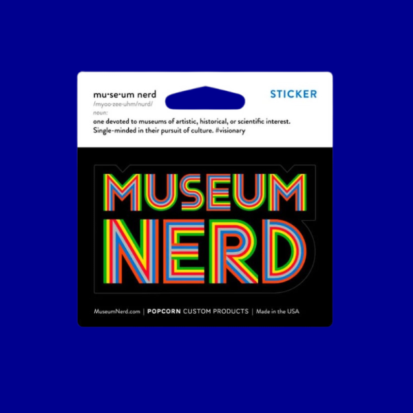 Museum Nerd Stickers Fashion