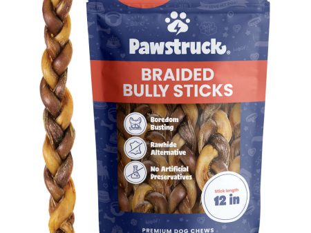 12  Braided Bully Sticks Fashion