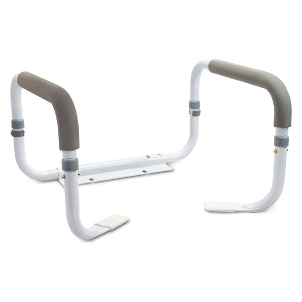 McKesson Toilet Safety Rail White Steel on Sale